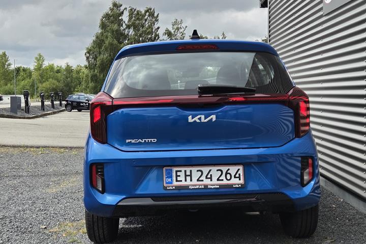 Blå Kia Picanto fra 2025