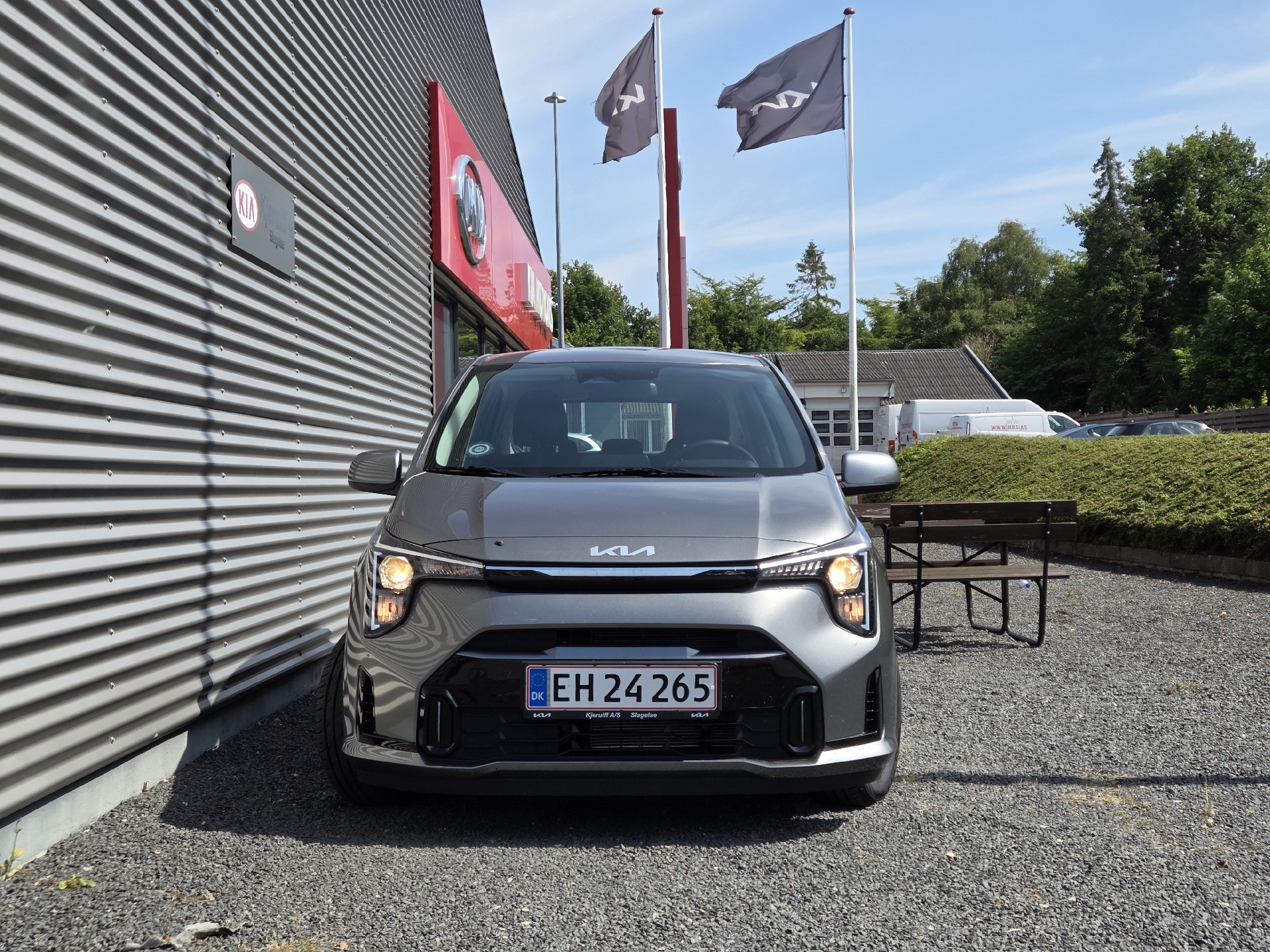 Grå Kia Picanto fra 2025