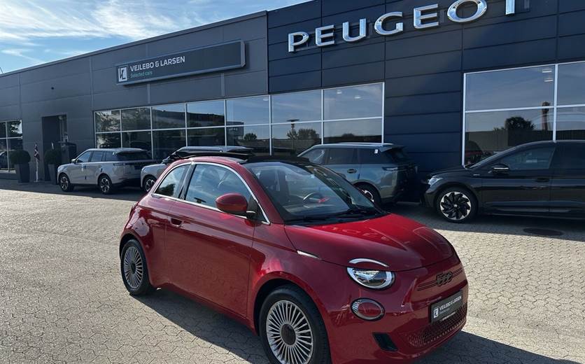 Fiat 500e EL RED 118HK Cabr. Aut.