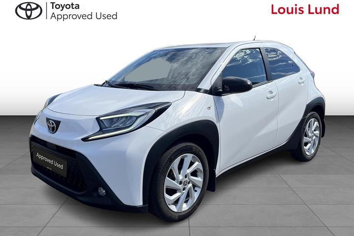 Hvid Toyota Aygo X fra 2022