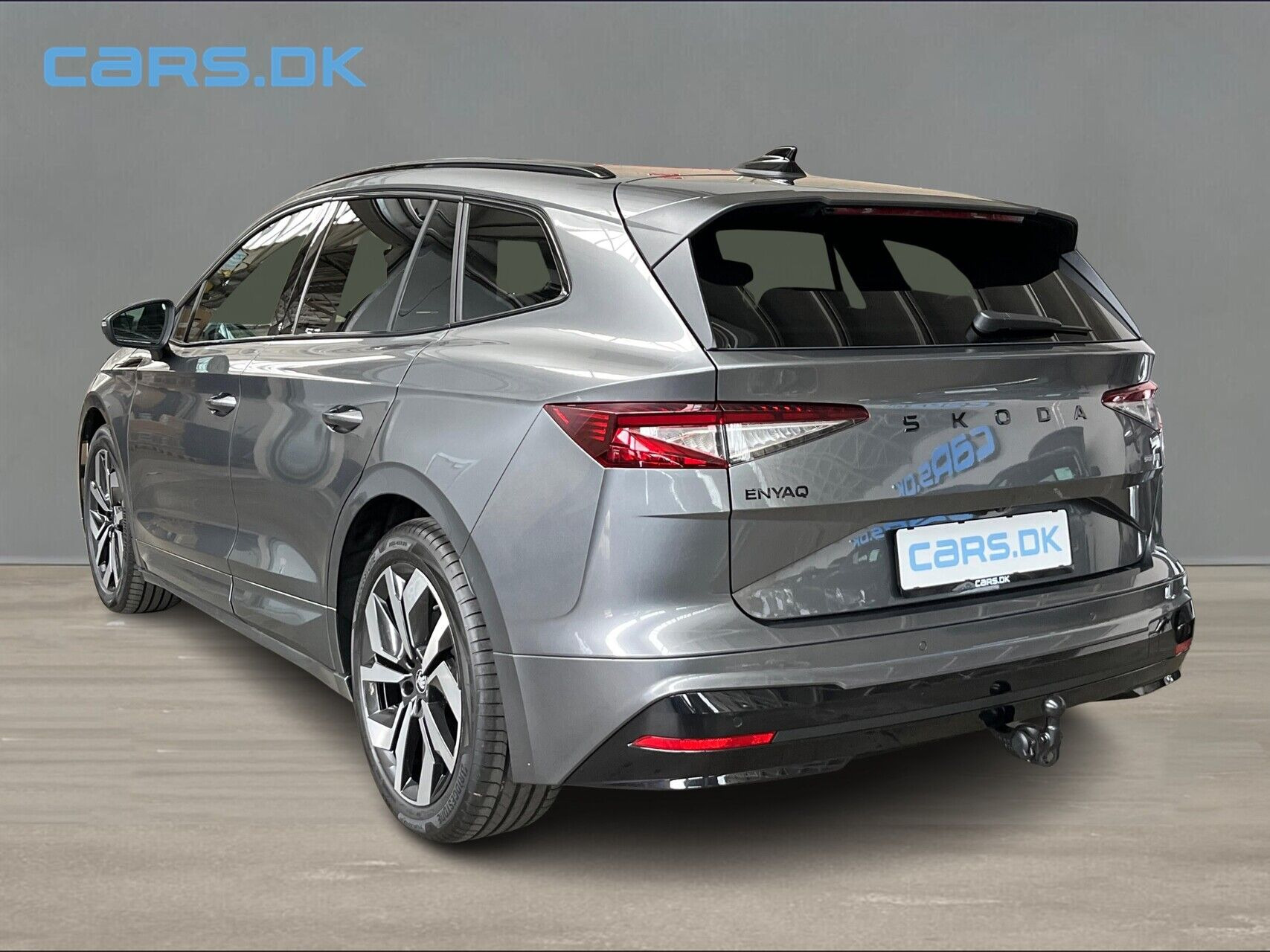 Grå Skoda Enyaq fra 2026