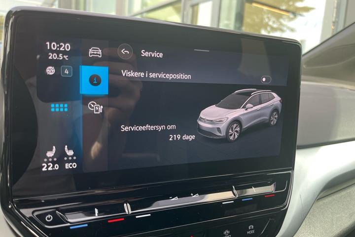Hvid VW ID.4 fra 2023