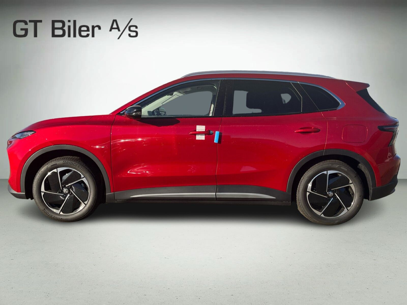 Rød MG MGS5 Electric fra 2025