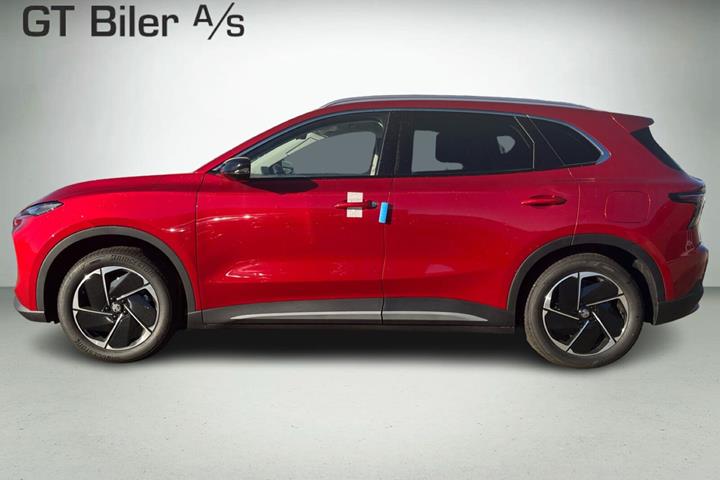 Rød MG MGS5 Electric fra 2025