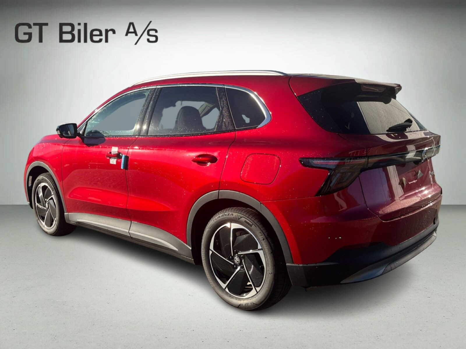 Rød MG MGS5 Electric fra 2025
