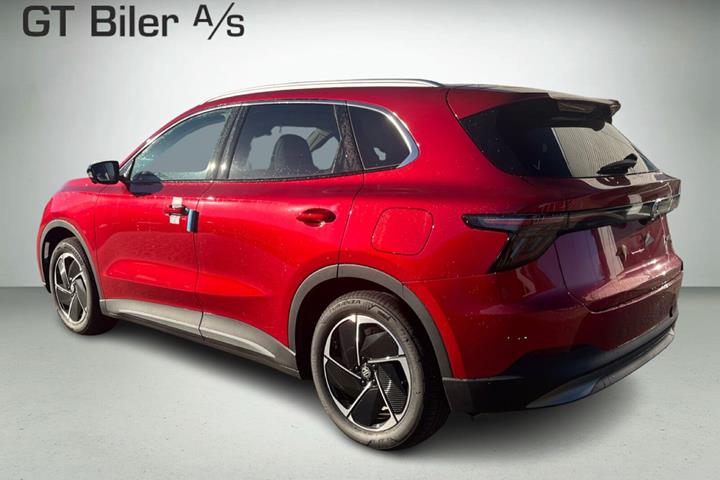 Rød MG MGS5 Electric fra 2025