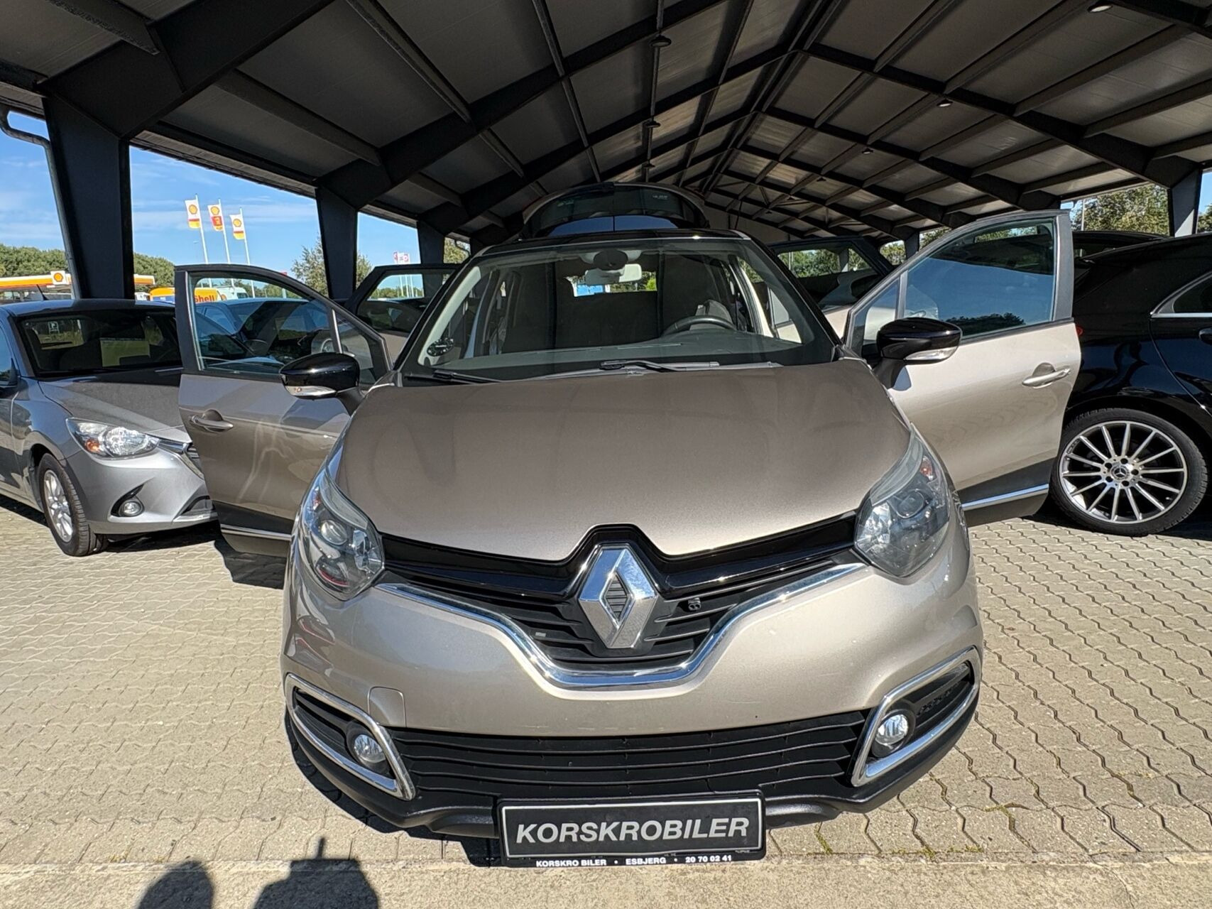 Sort Renault Captur fra 2014