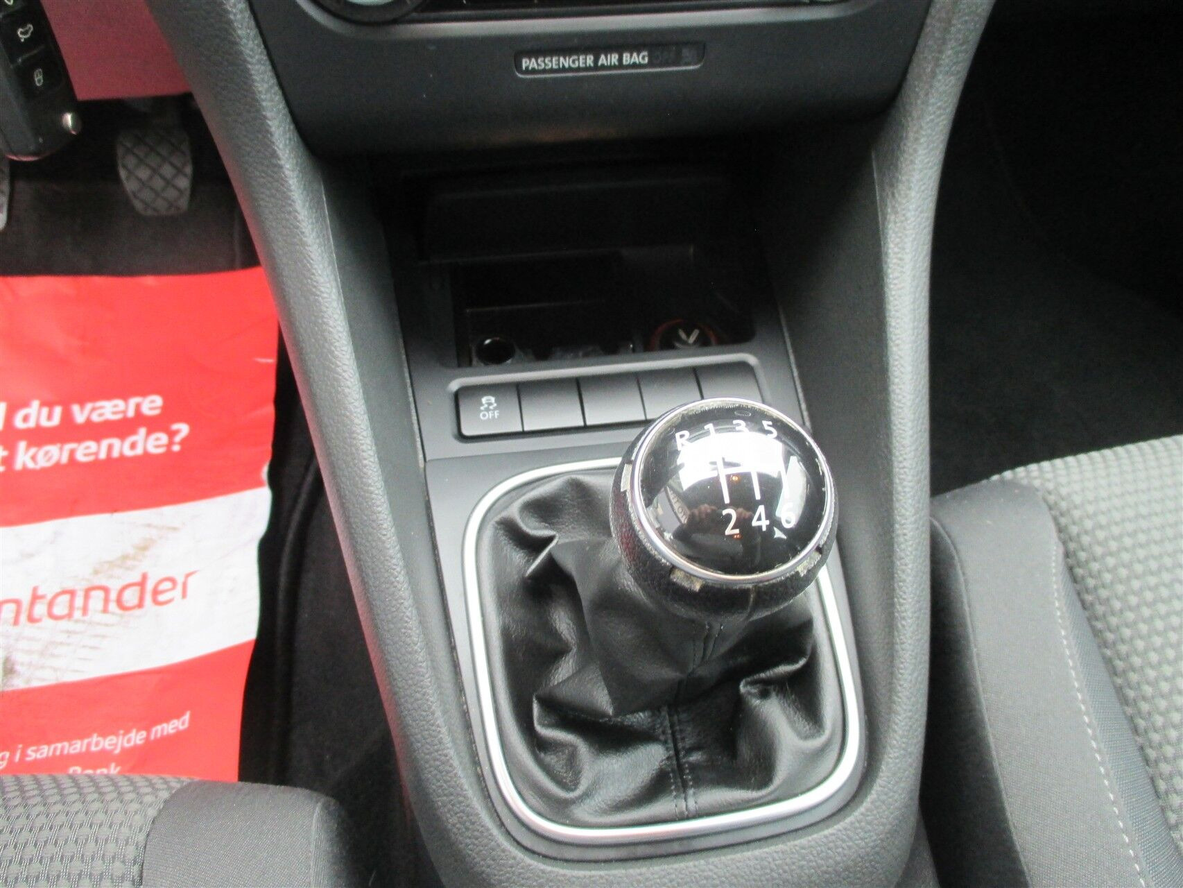 Sølv VW Golf fra 2011