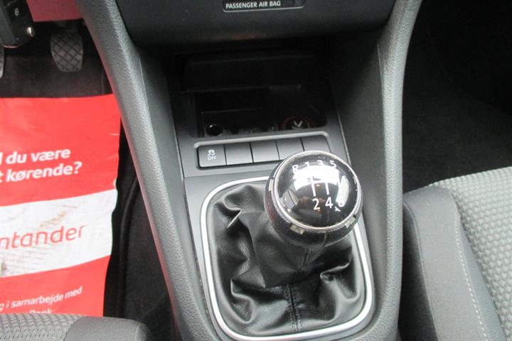 Sølv VW Golf fra 2011