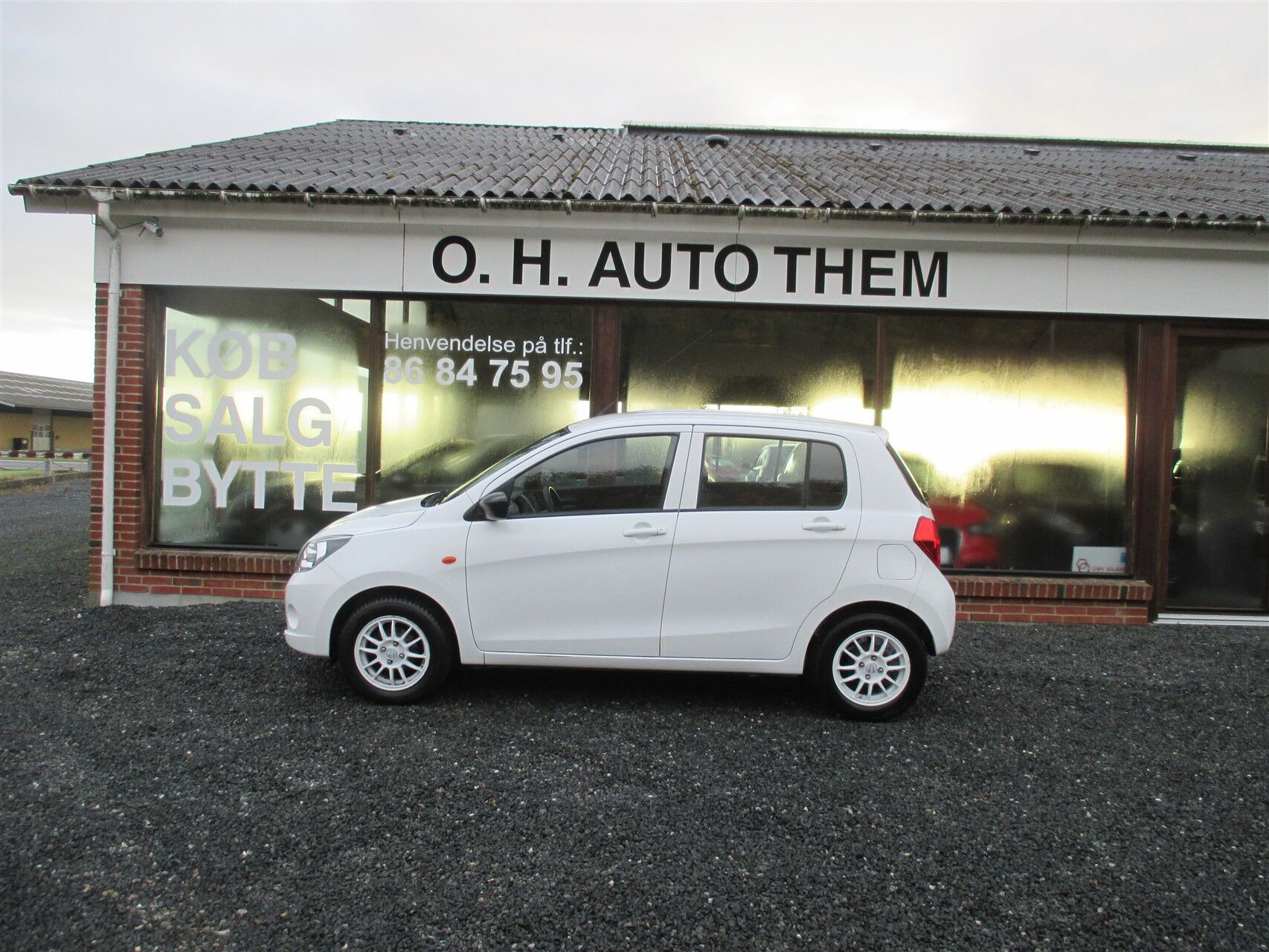 Hvid Suzuki Celerio fra 2018