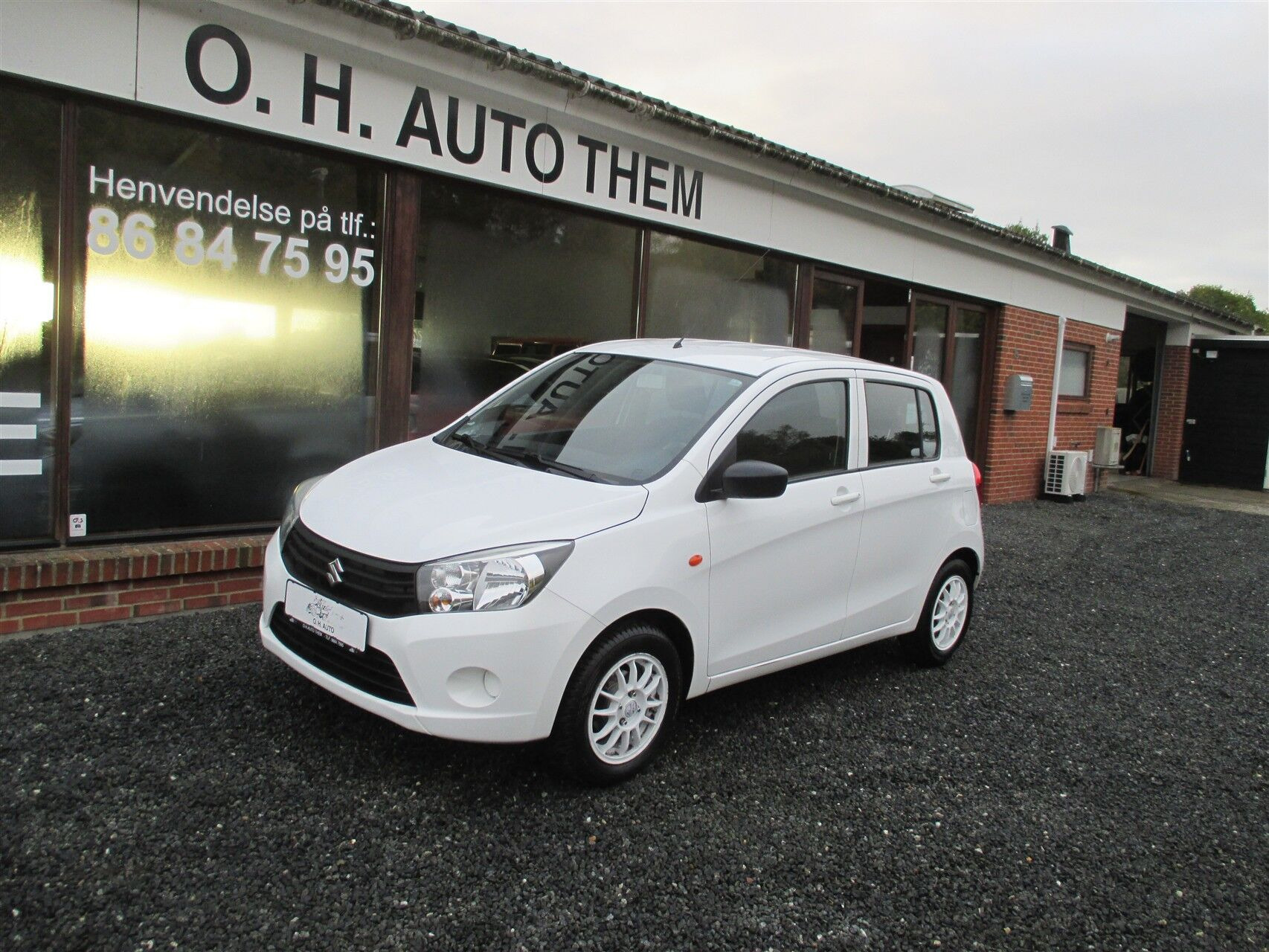 Hvid Suzuki Celerio fra 2018