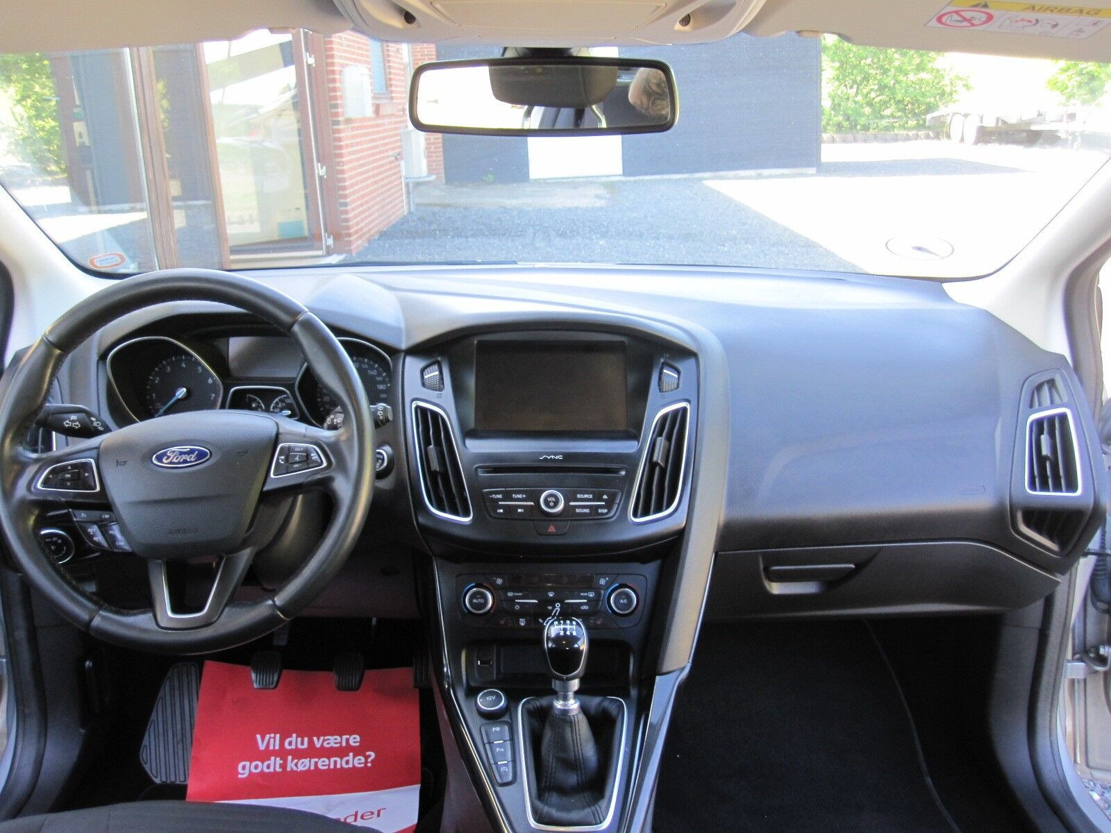Sølv Ford Focus fra 2016