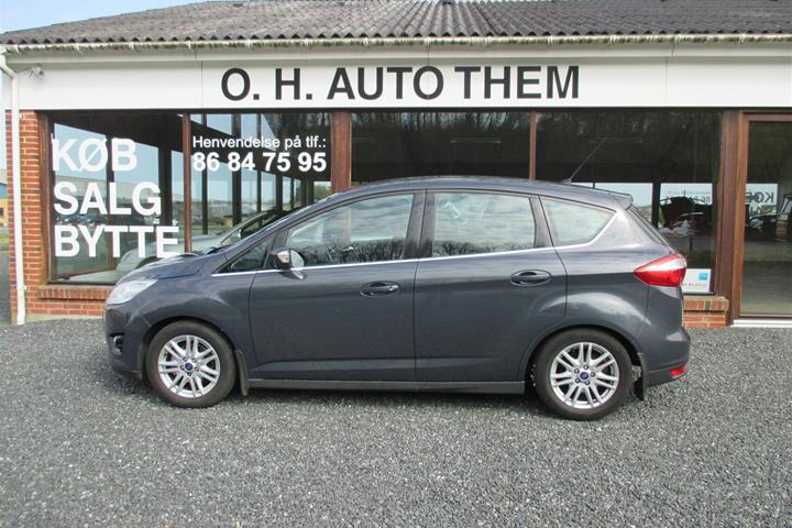Grå Ford C-MAX fra 2014