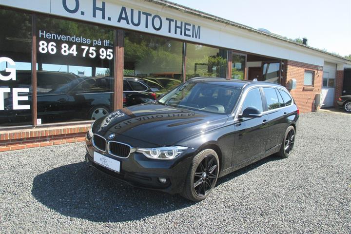 Sort BMW 320d fra 2018