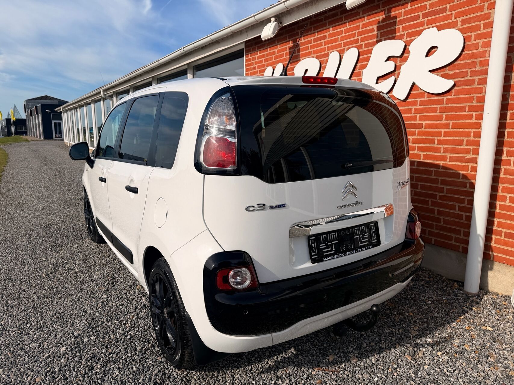 Hvid Citroën C3 Picasso fra 2015