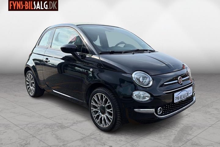 Sort Fiat 500C fra 2020