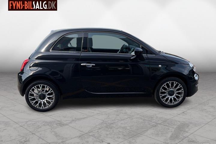 Sort Fiat 500C fra 2020