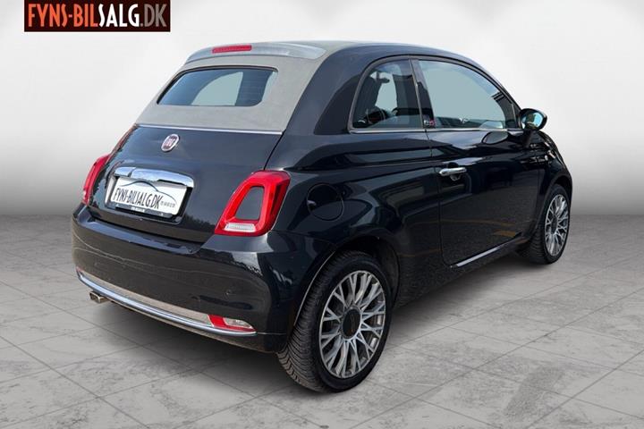 Sort Fiat 500C fra 2020