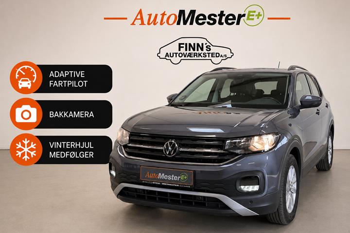 Grå VW T-Cross fra 2021