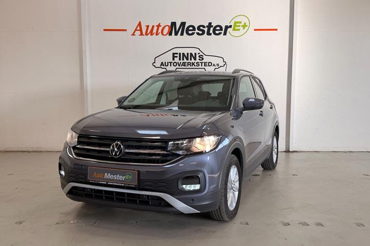 Grå VW T-Cross fra 2021