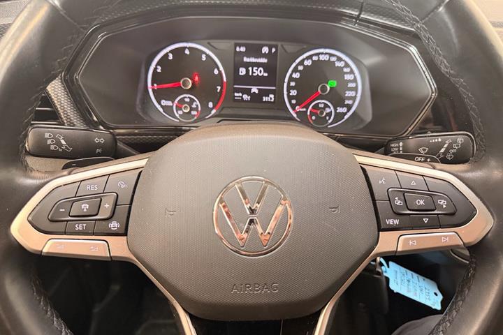 Grå VW T-Cross fra 2021