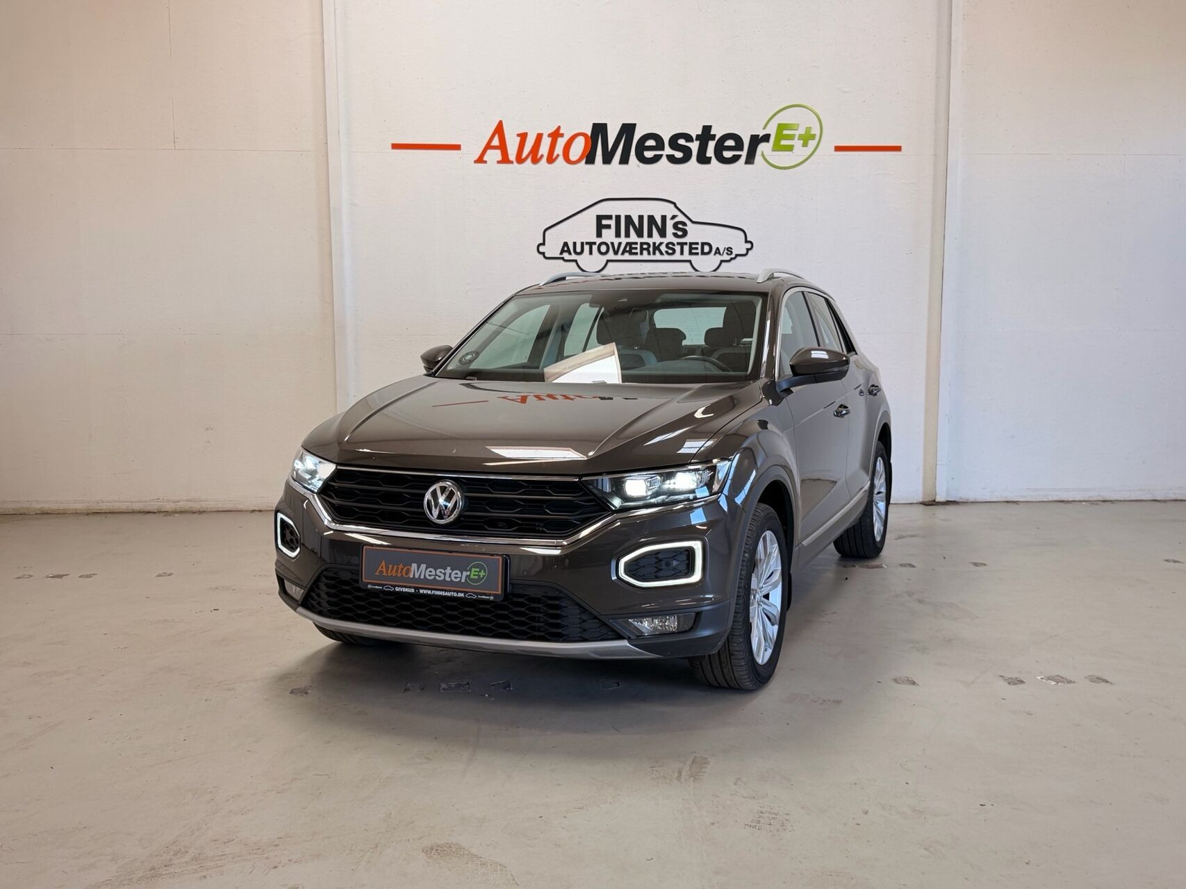 Brun VW T-Roc fra 2019