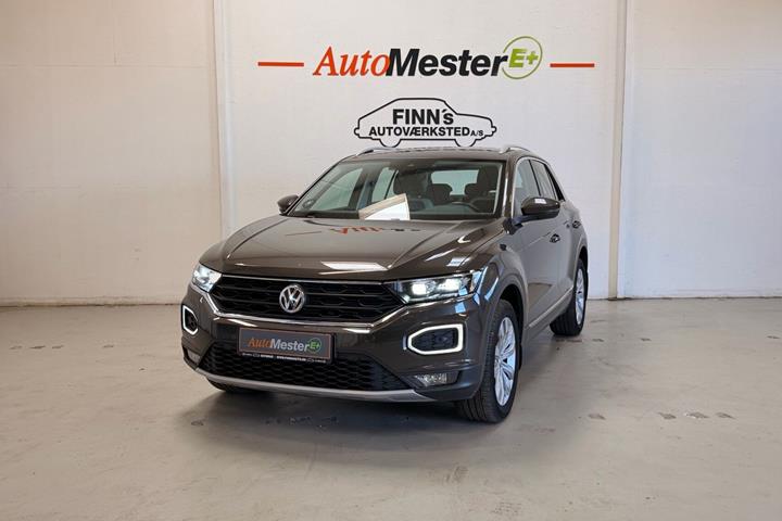 Brun VW T-Roc fra 2019