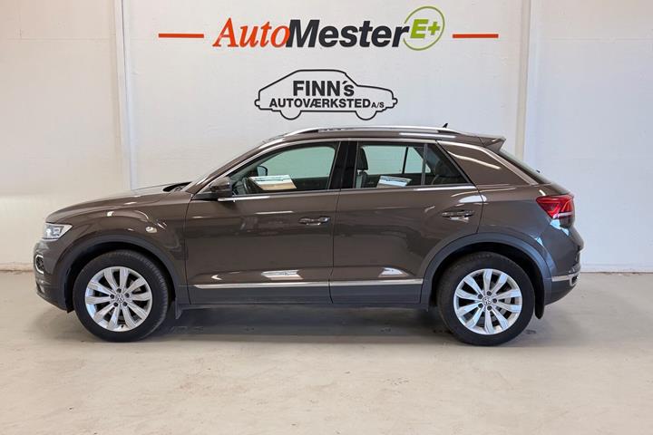 Brun VW T-Roc fra 2019
