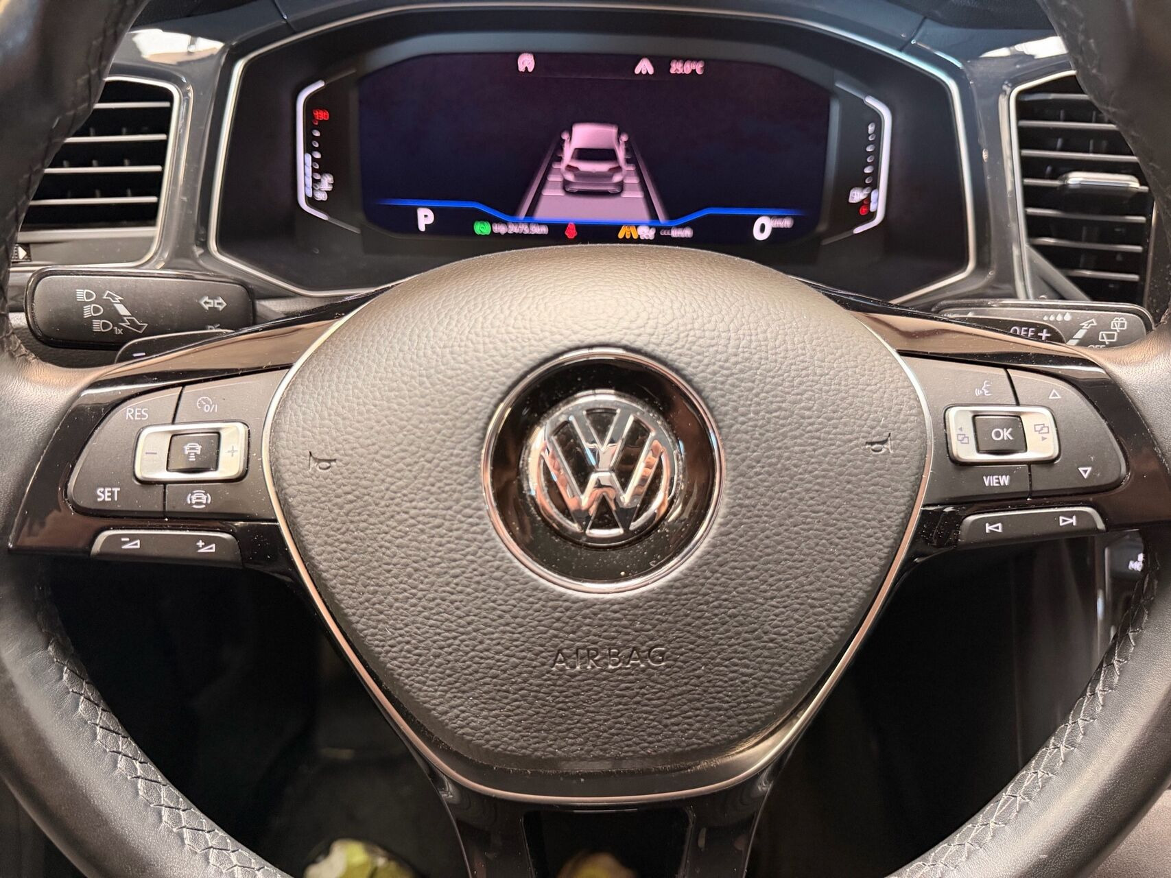 Brun VW T-Roc fra 2019