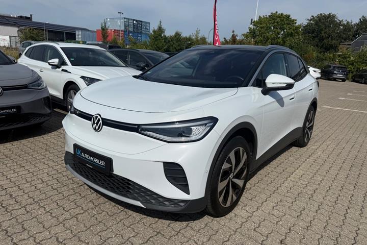 Hvid VW ID.4 fra 2026 set udefra