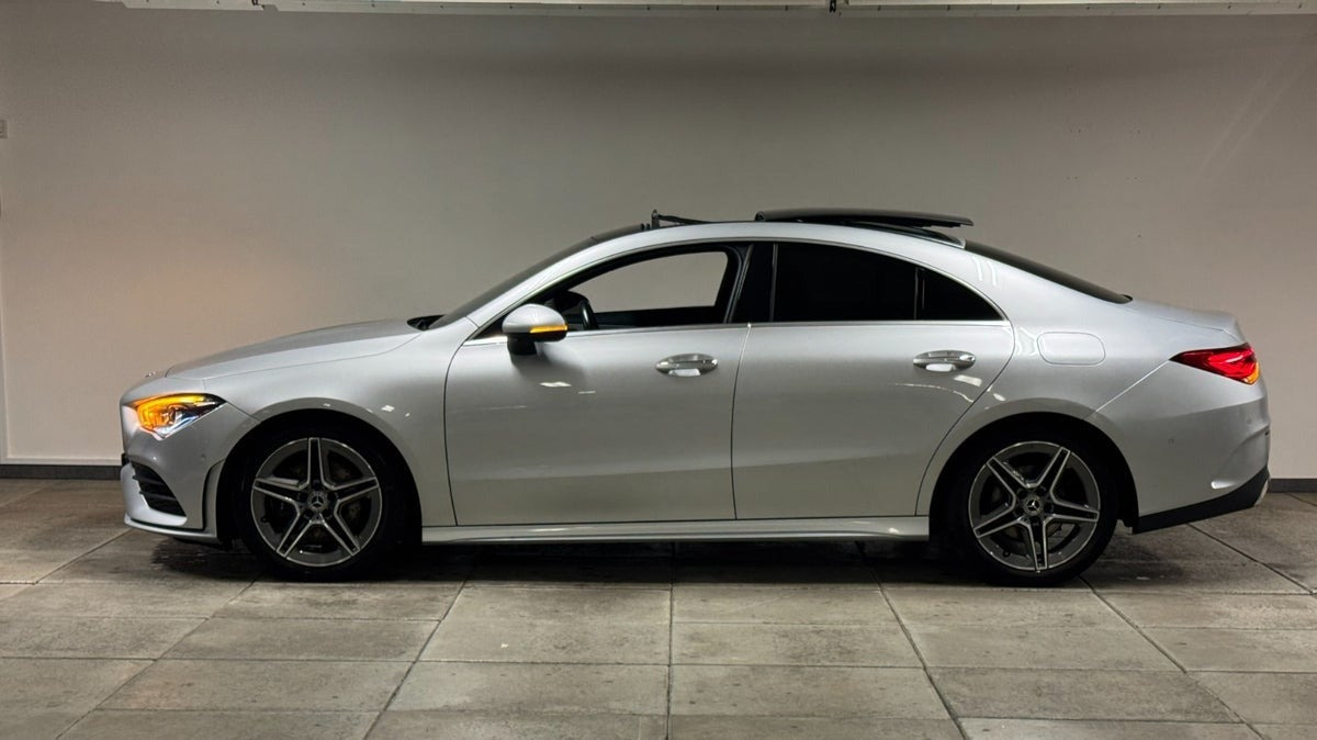 Sølv Mercedes CLA220 d fra 2020