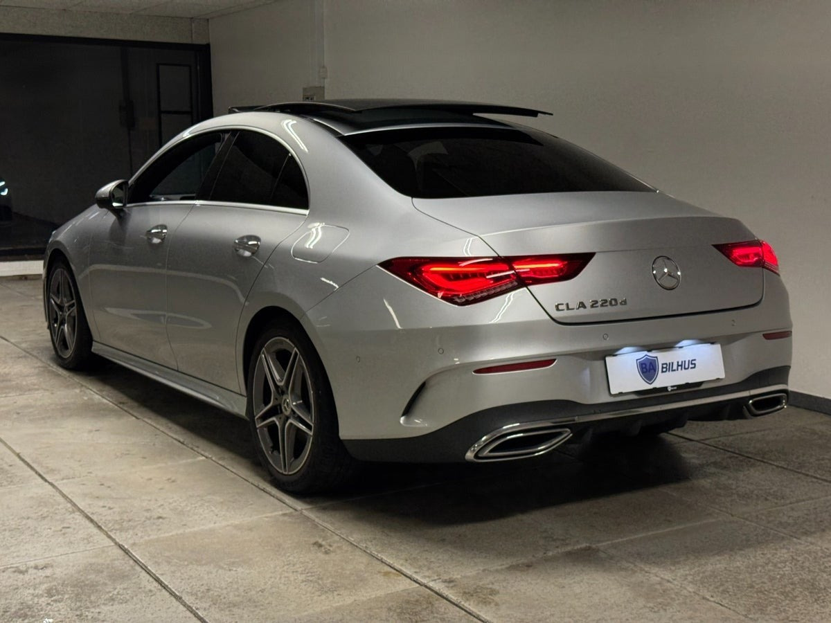 Sølv Mercedes CLA220 d fra 2020