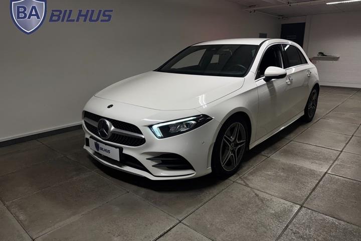 Hvid Mercedes A200 fra 2020