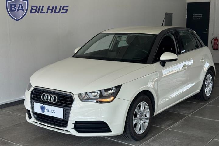 Hvid Audi A1 fra 2014