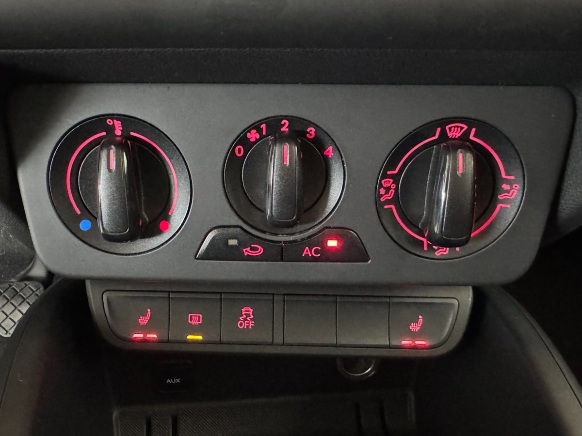 Hvid Audi A1 fra 2014