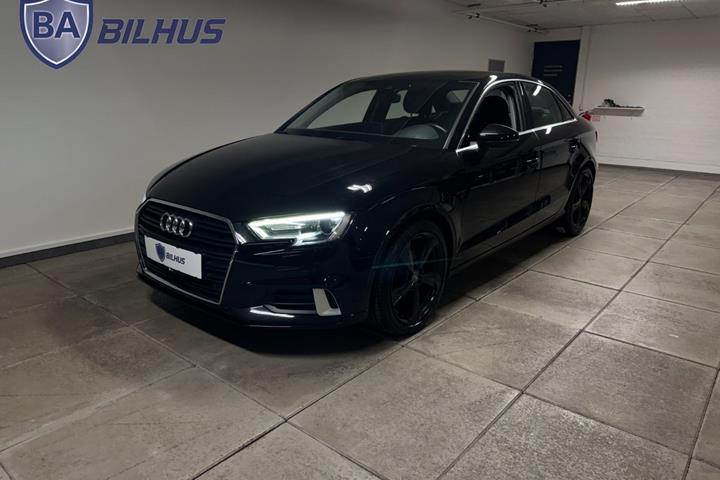 Sort Audi A3 fra 2018