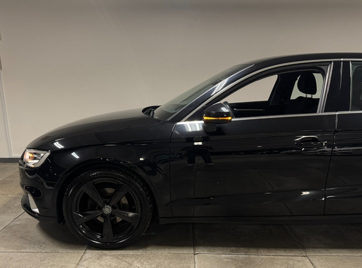 Sort Audi A3 fra 2018