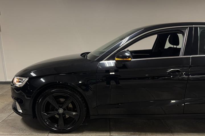 Sort Audi A3 fra 2018