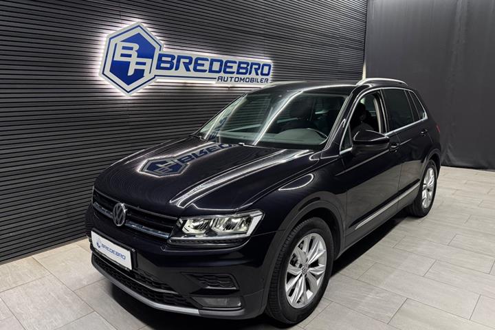 Sort VW Tiguan fra 2020