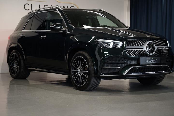 Grøn Mercedes GLE350 de fra 2022