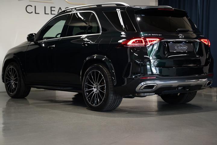 Grøn Mercedes GLE350 de fra 2022