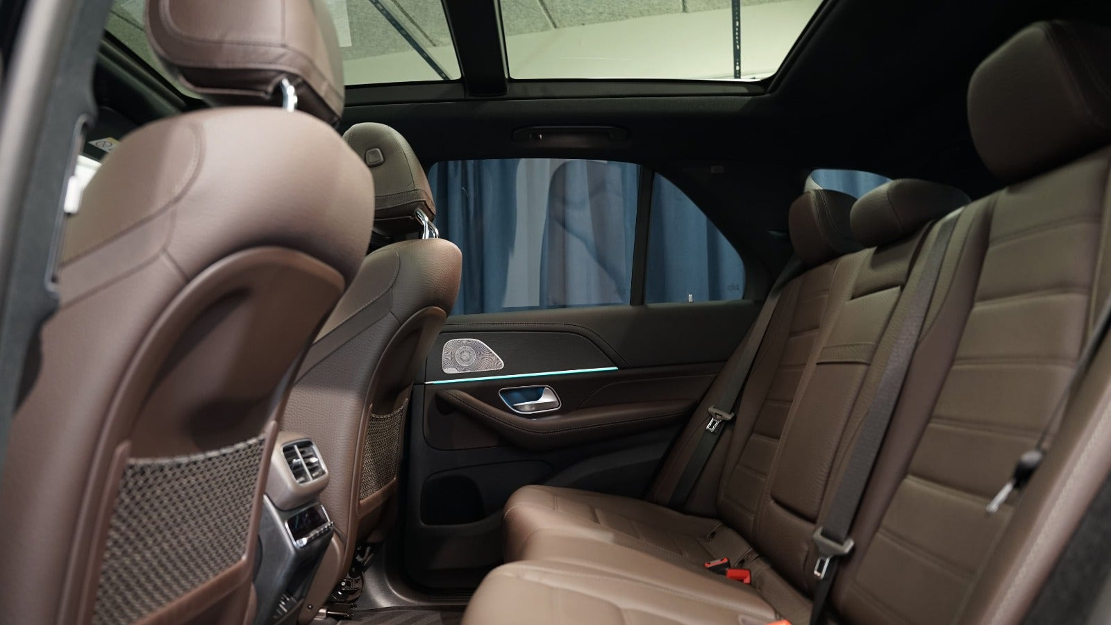 Grøn Mercedes GLE350 de fra 2022