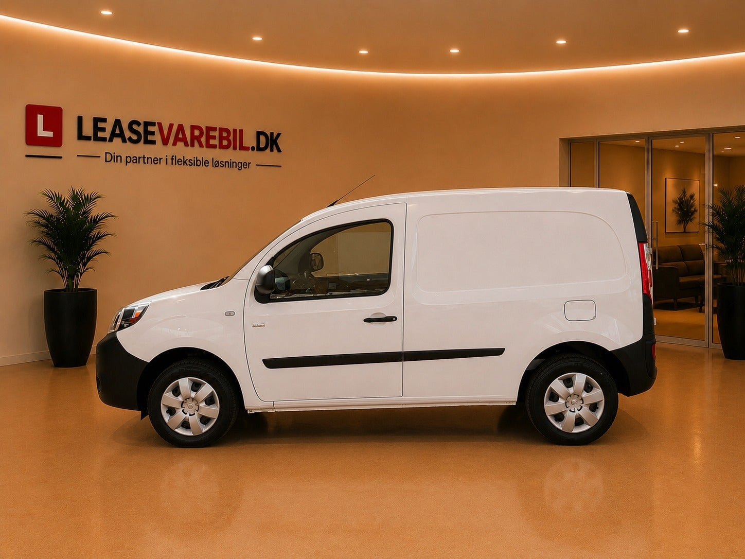 Hvid Renault Kangoo fra 2018