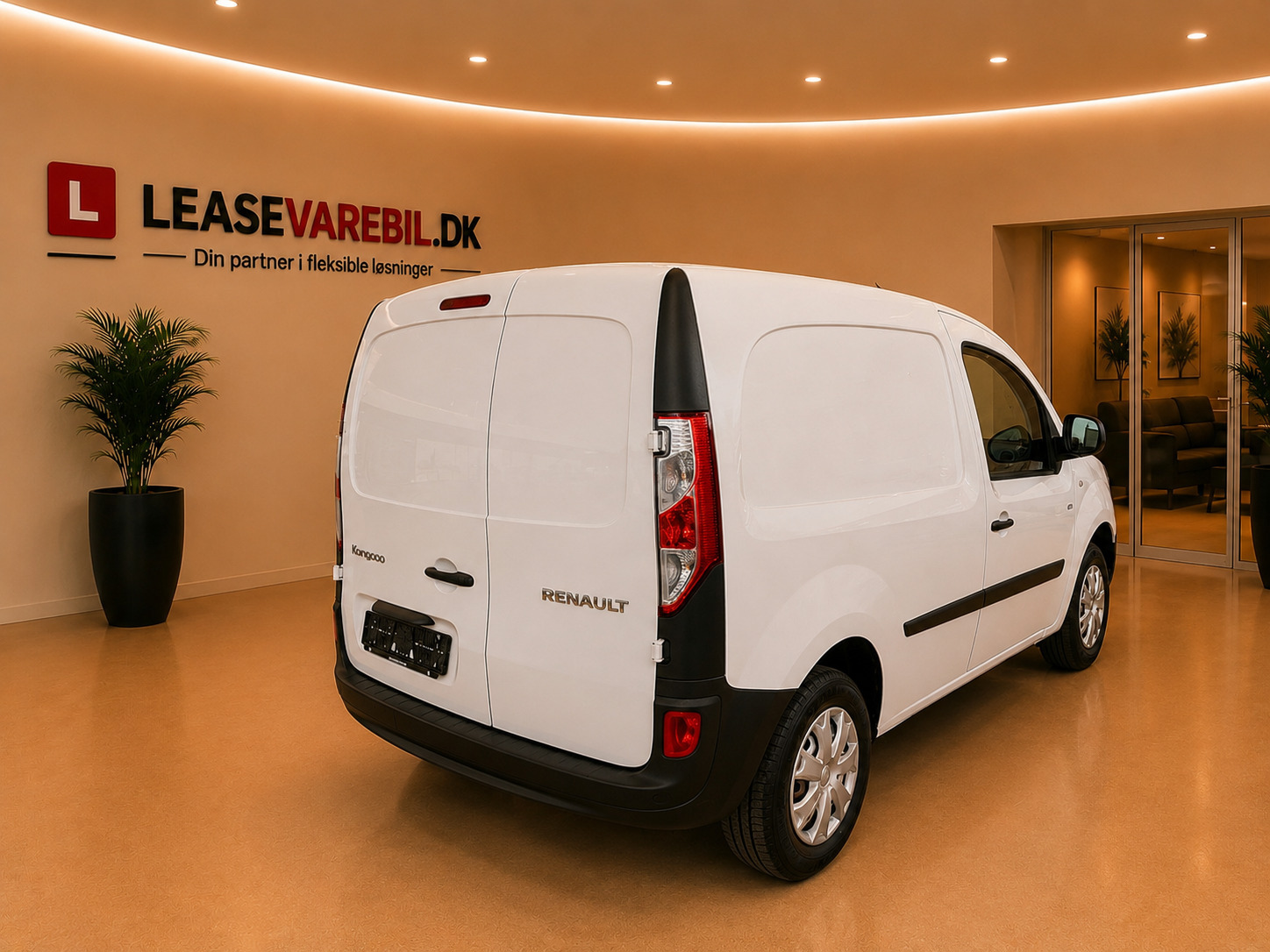 Hvid Renault Kangoo fra 2018