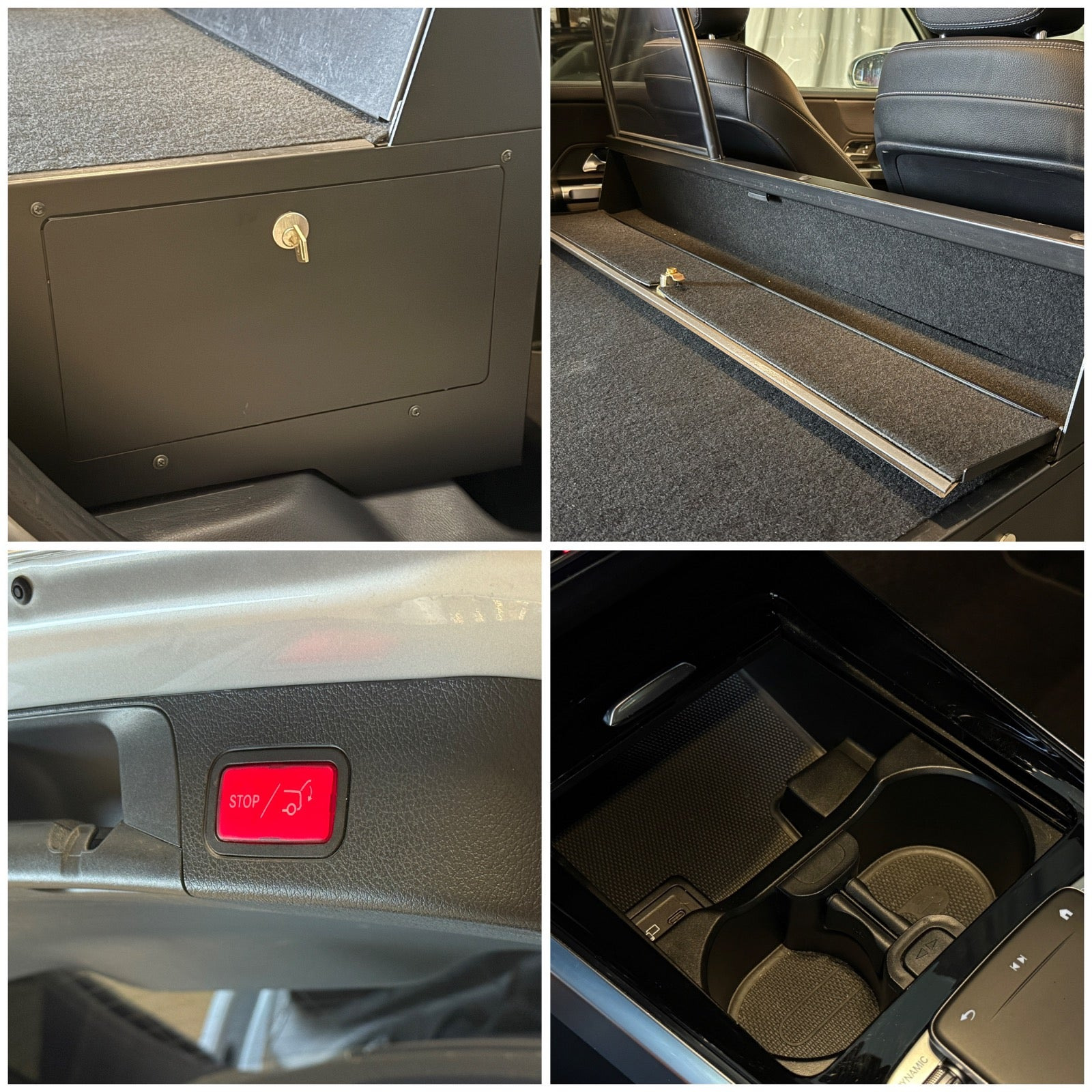 Sølv Mercedes GLB220 d fra 2020