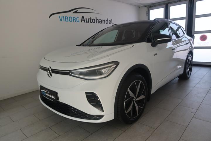 Hvid VW ID.4 fra 2023 set udefra