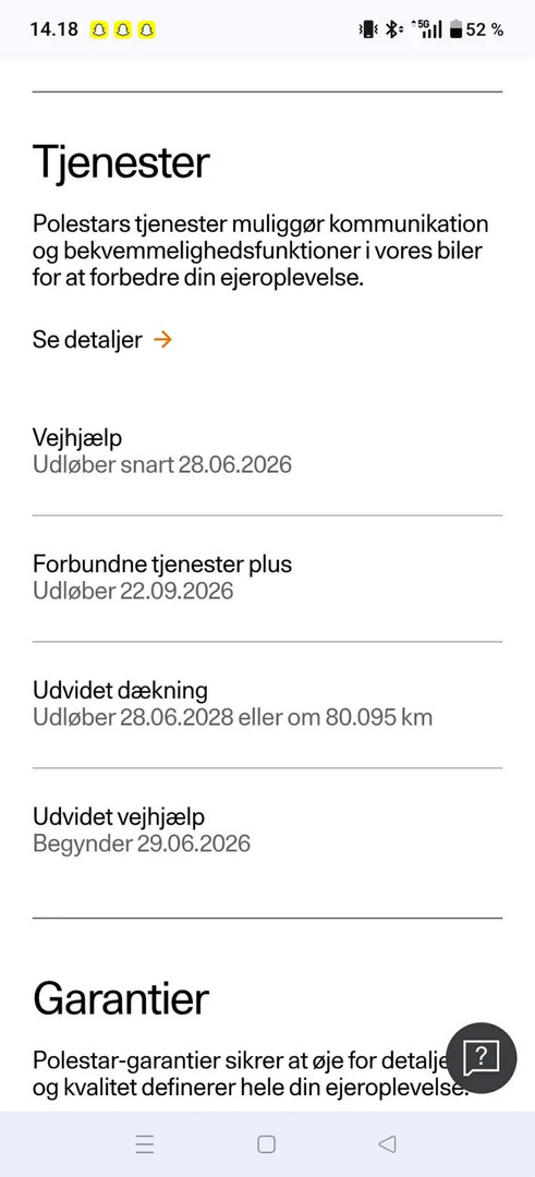 Hvid Polestar 2 fra 2023