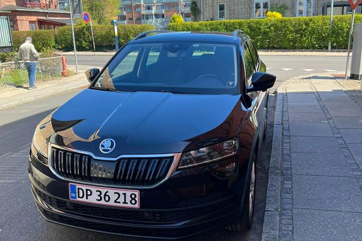 Sort Skoda Karoq fra 2021