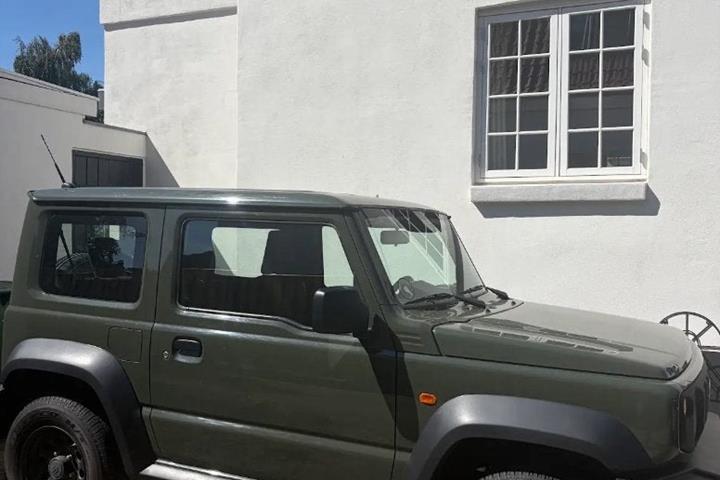 Grøn Suzuki Jimny fra 2019