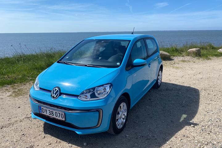 Blå VW E-UP! fra 2020
